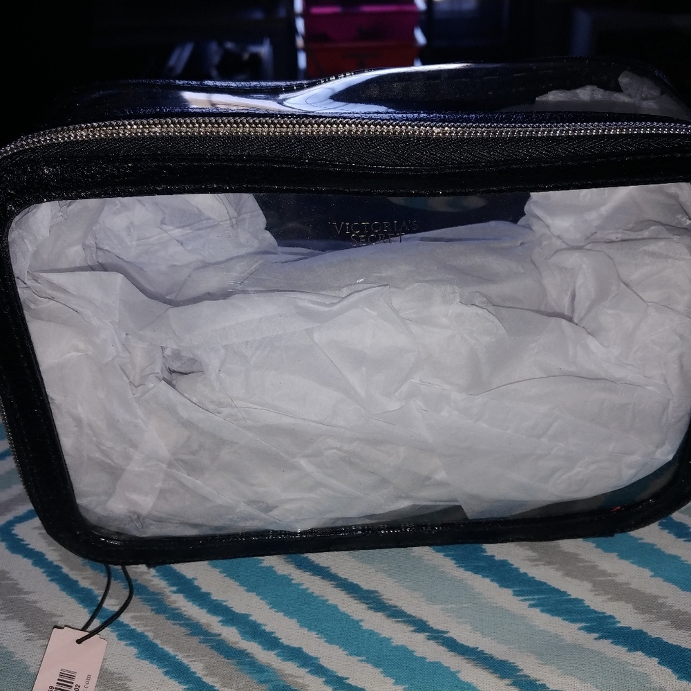 Victoria Secret see thru makeup bag